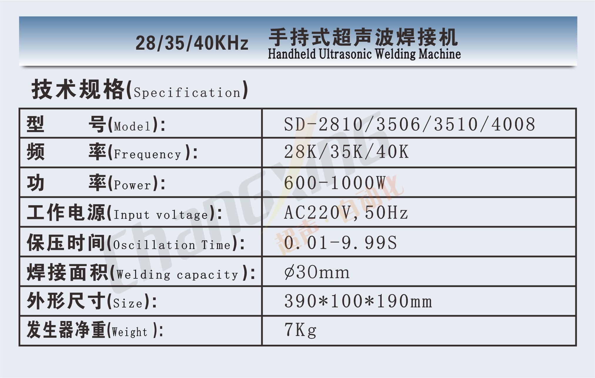 SD-28K 35K 40K手持式参数（中英文）